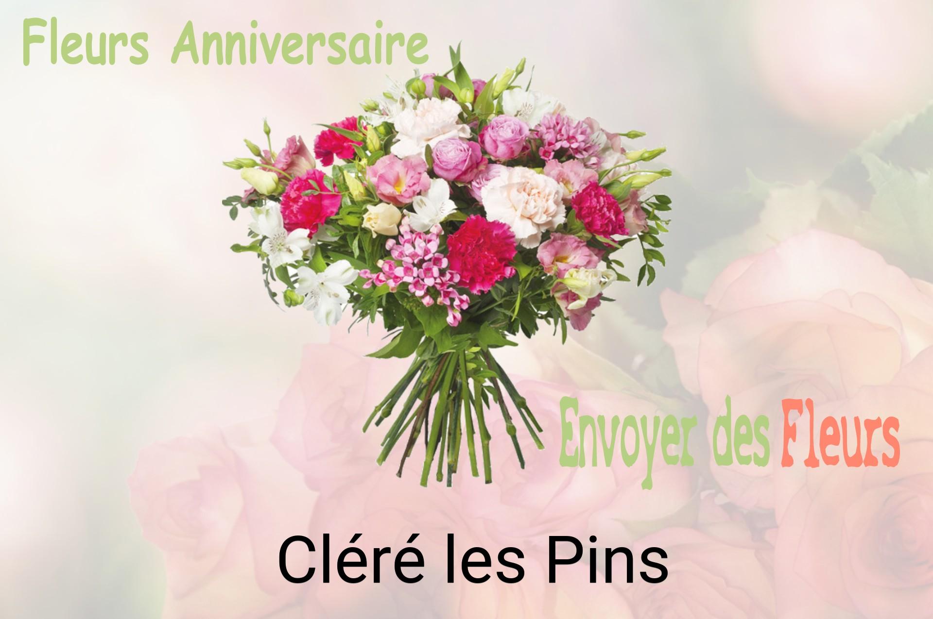Bouquet de fleurs d’anniversaire livré à Cléré-les-Pins